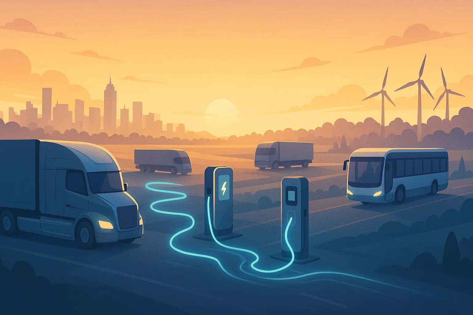 Electric Future Dawn