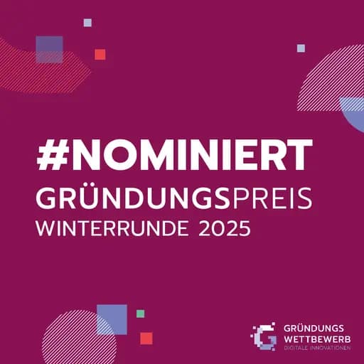 Bundesweit nominiert